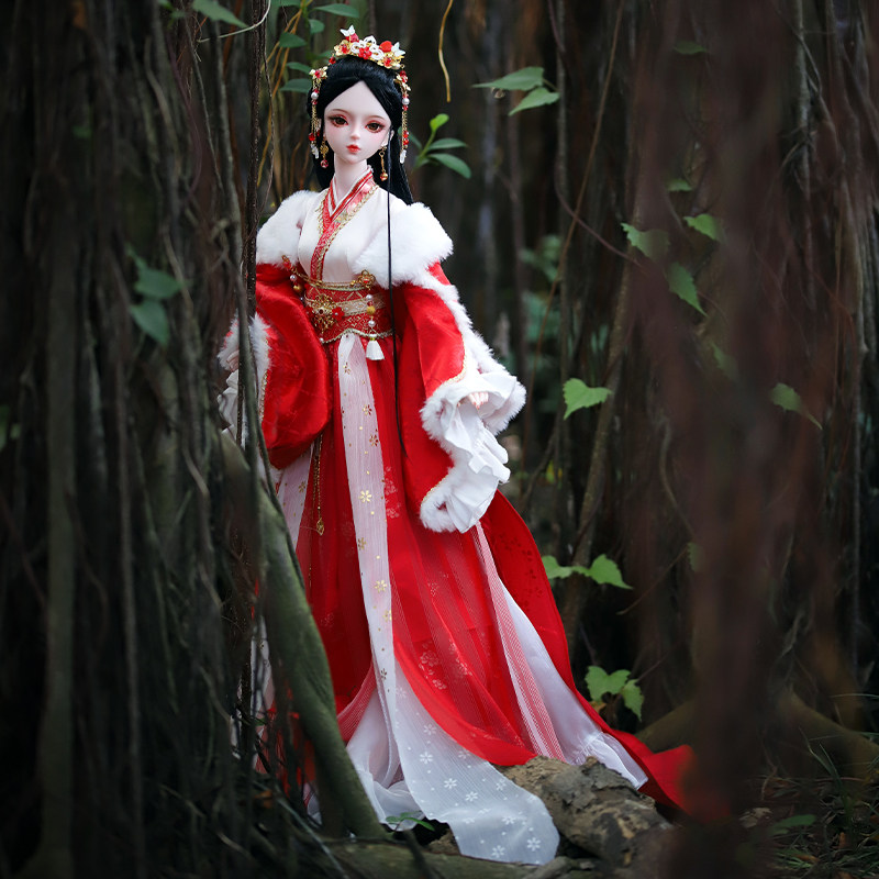 娃娃德必胜60cm古风2022年新款限定款春3分bjd娃娃