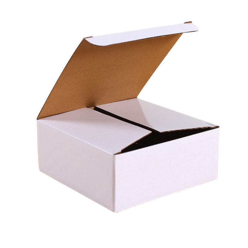 现货空白瓦楞纸盒 玻璃杯通用外盒 白盒批发 定做瓦楞彩盒厚纸盒 - 痕