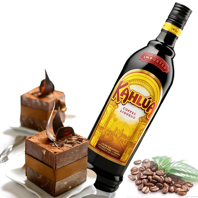 甘露咖啡力娇酒 kahlua咖啡酒甜酒鸡尾酒700ml 提拉米苏烘焙洋酒