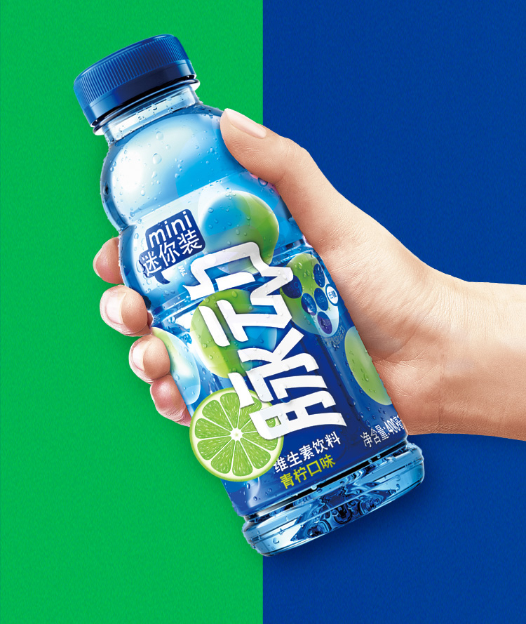 脉动迷你桃子口味青柠400ml15瓶24瓶整箱维生素功能饮料饮品