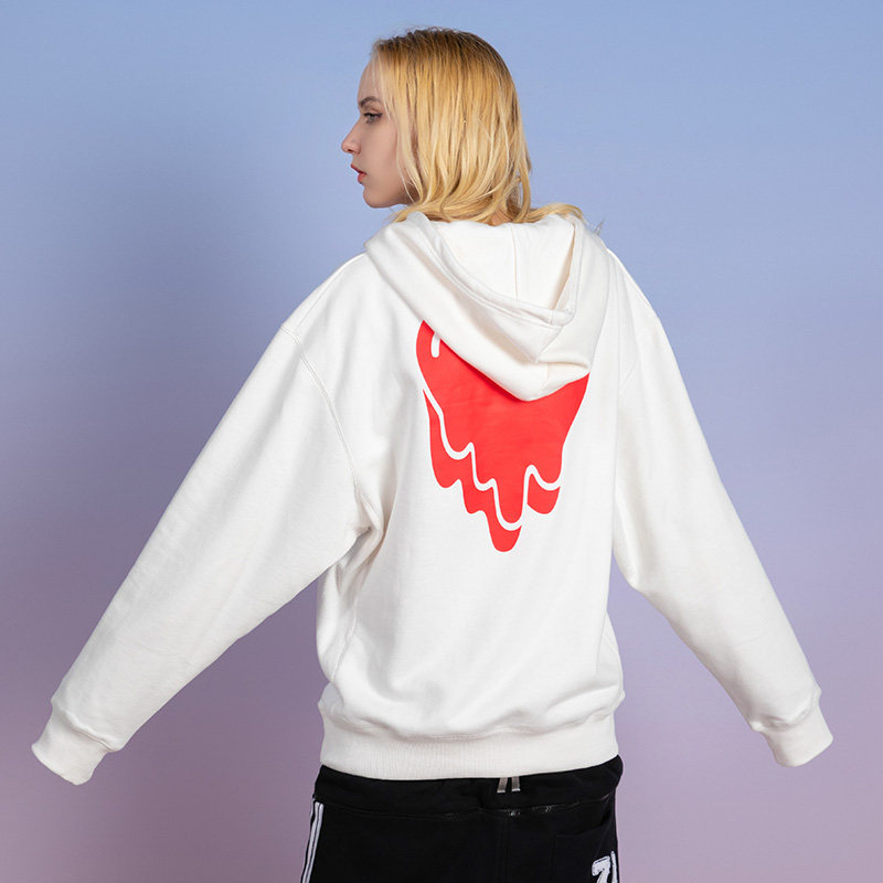 innersect潮牌eu溶解爱心联名情侣卫衣