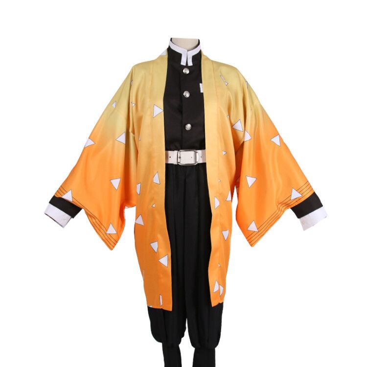 和顺鬼灭之刃cos鬼杀队队服灶门炭治郎我善逸cosplay男装