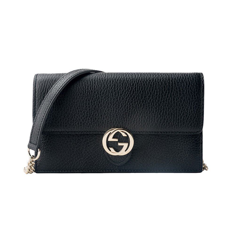 聚划算百亿补贴:美国直邮 gucci 古驰 链条单肩 斜挎风琴包