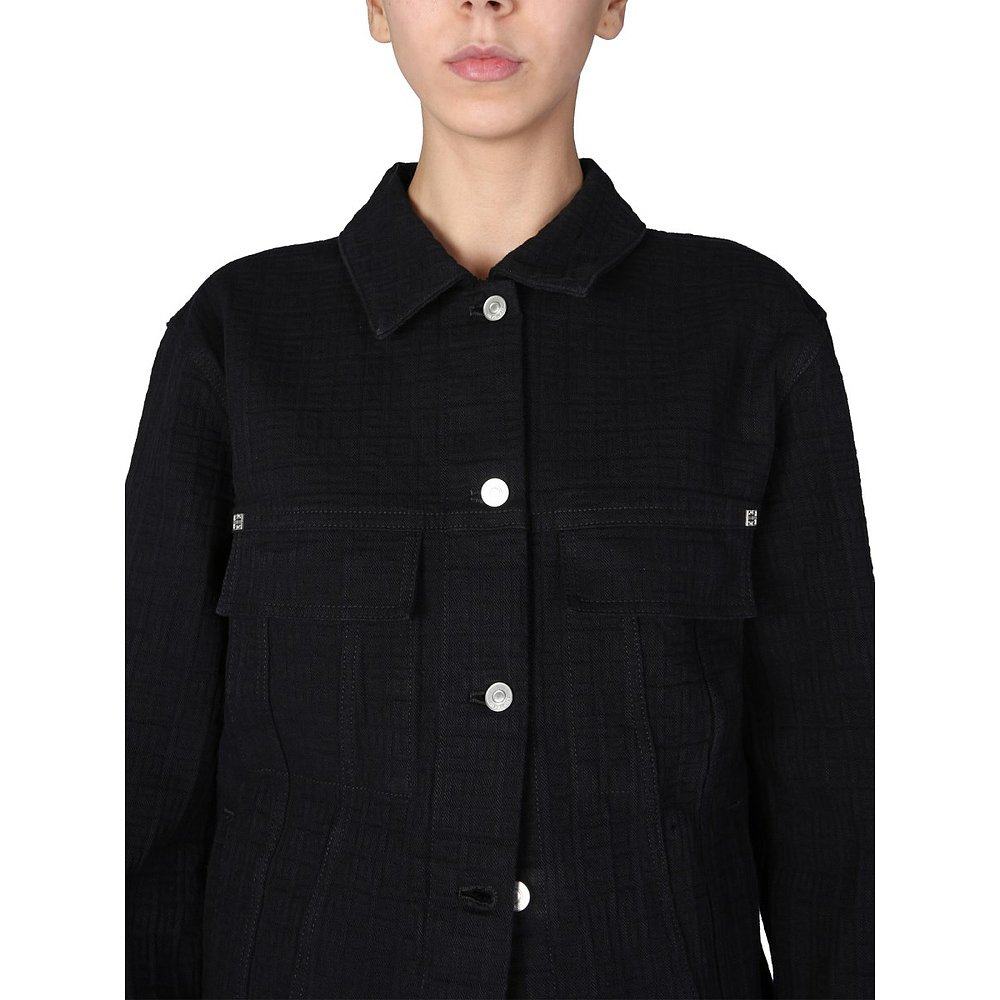 香港直邮潮奢givenchy纪梵希女士4g提花夹克风衣