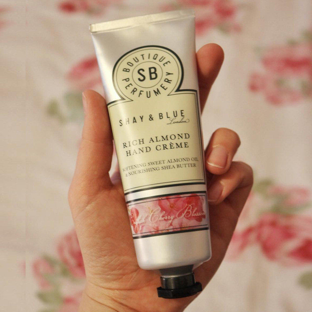 德国直邮 shay&blue护手霜英调樱花滋润保