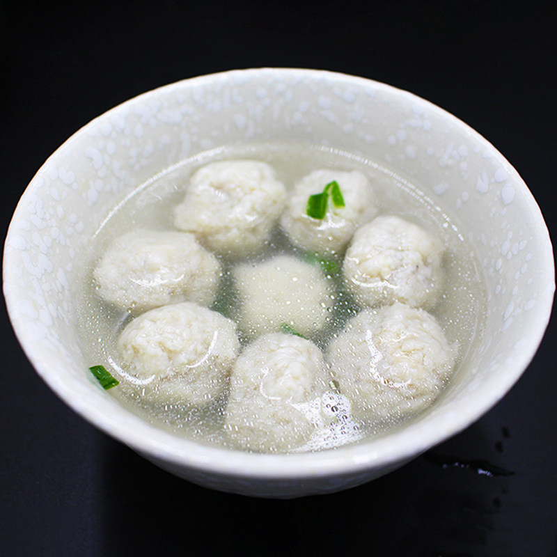 鱼丸凸农实心鱼肉肉丸子鱼火锅食材手工商用鱼丸