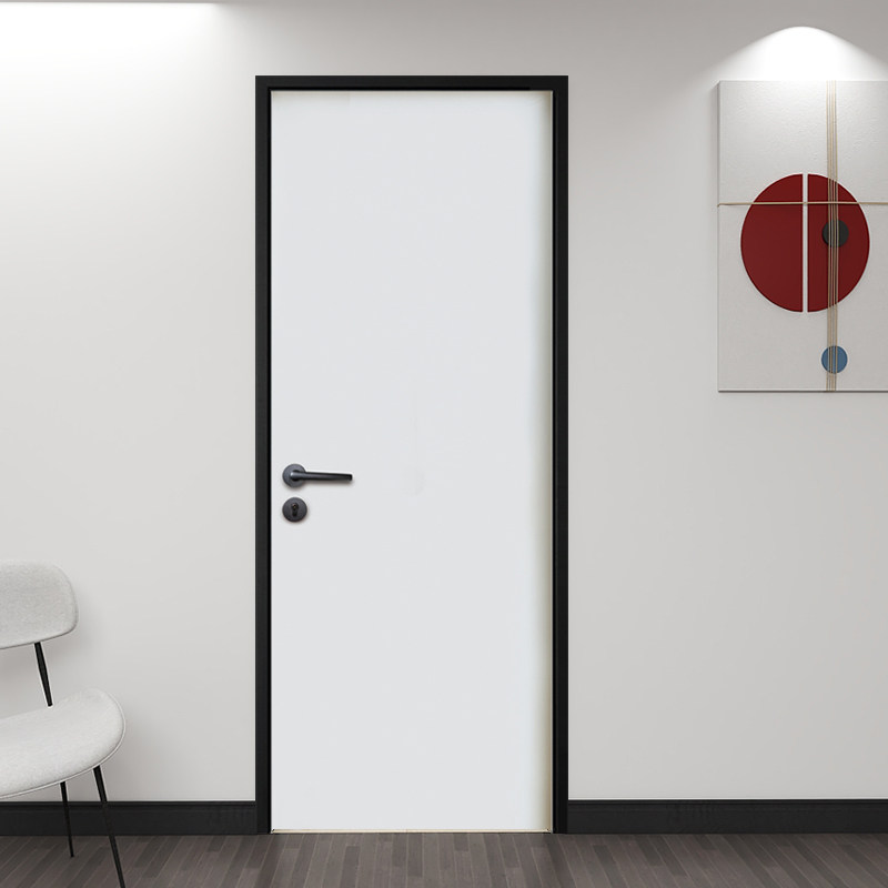 简爱星极室内门白色烤漆黑色铝门卧室静音门厨室内门
