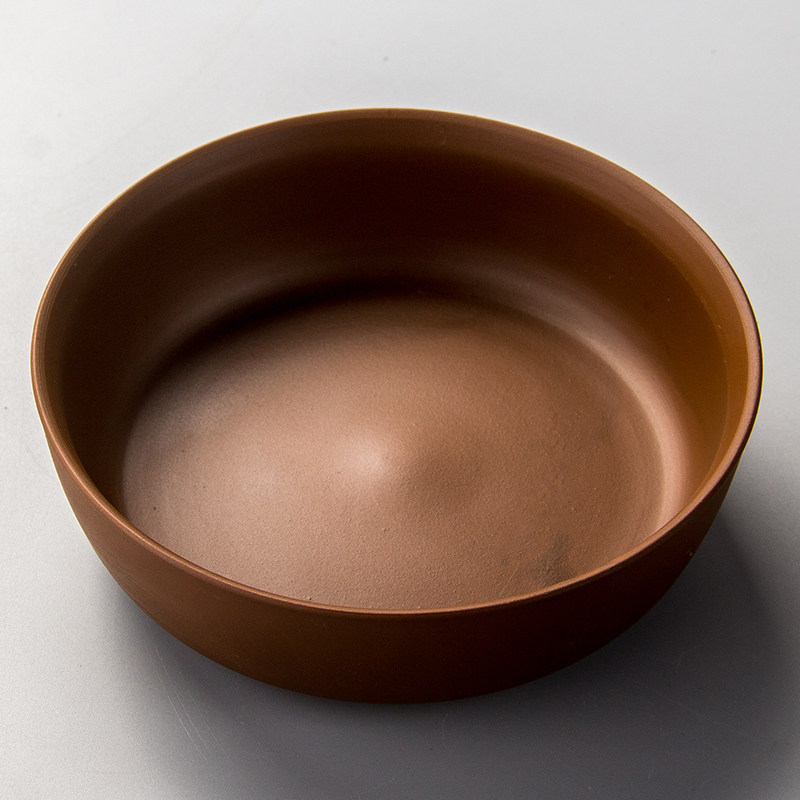 聚誉茶洗茶道配件洗杯子茶碗消毒碗盛水碗大号紫砂碗茶洗盆蓄水碗