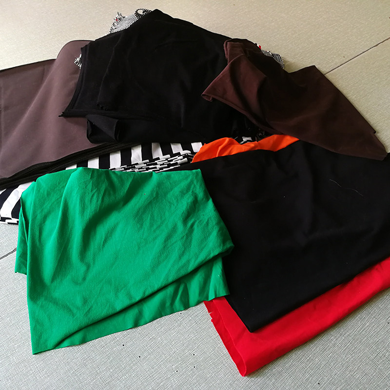 包邮吸水碎布杂色毛杂色不掉破布全新吸油大块抹布