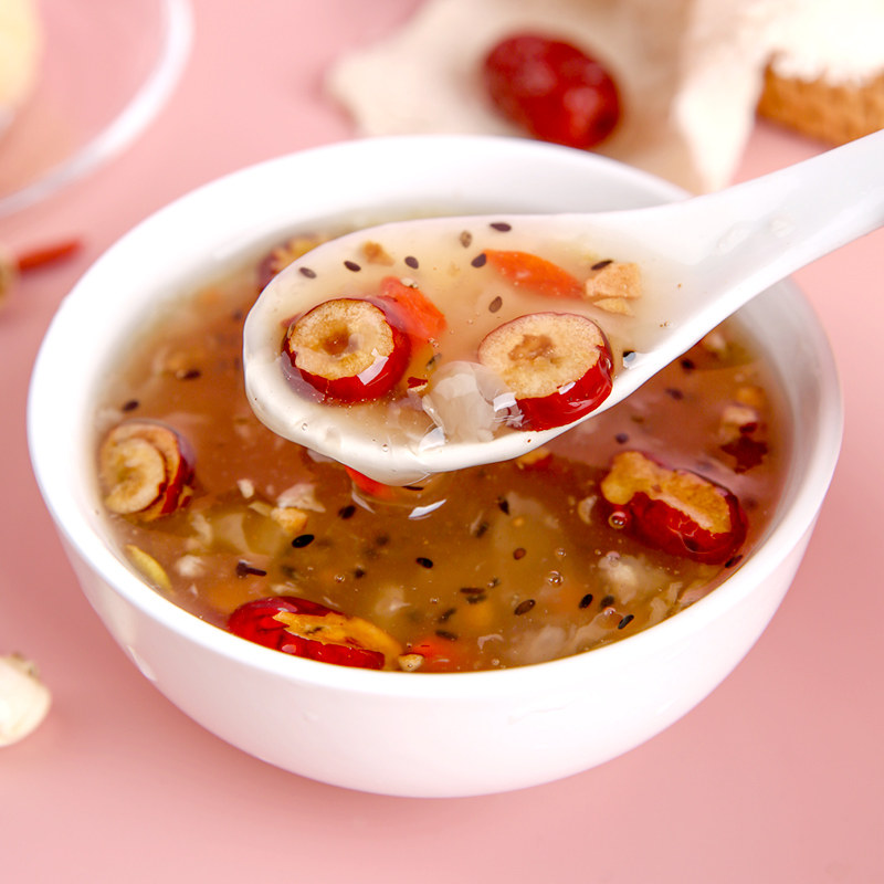 签到淘金币红枣银耳藕粉400g