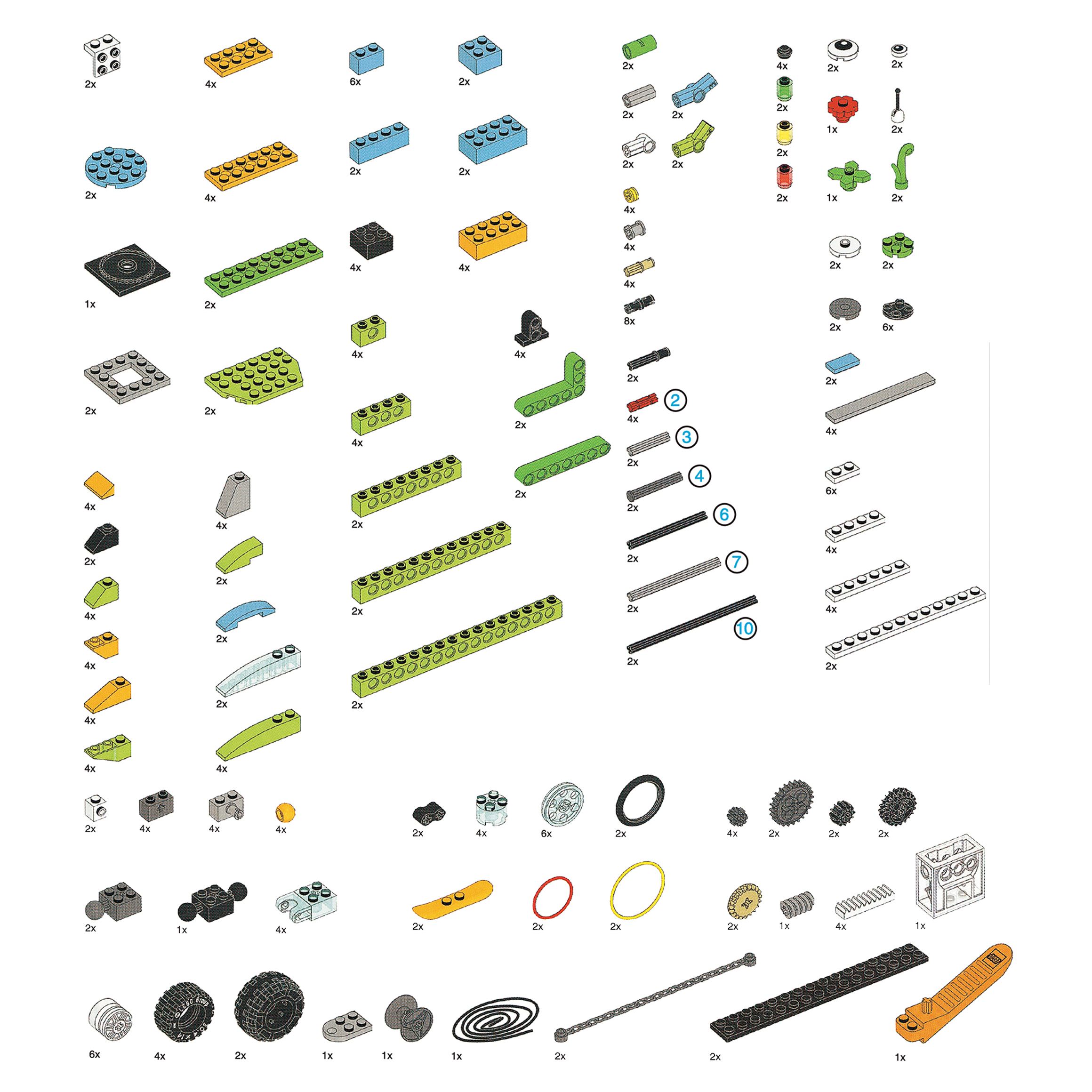 wedo2.0零件清单图片