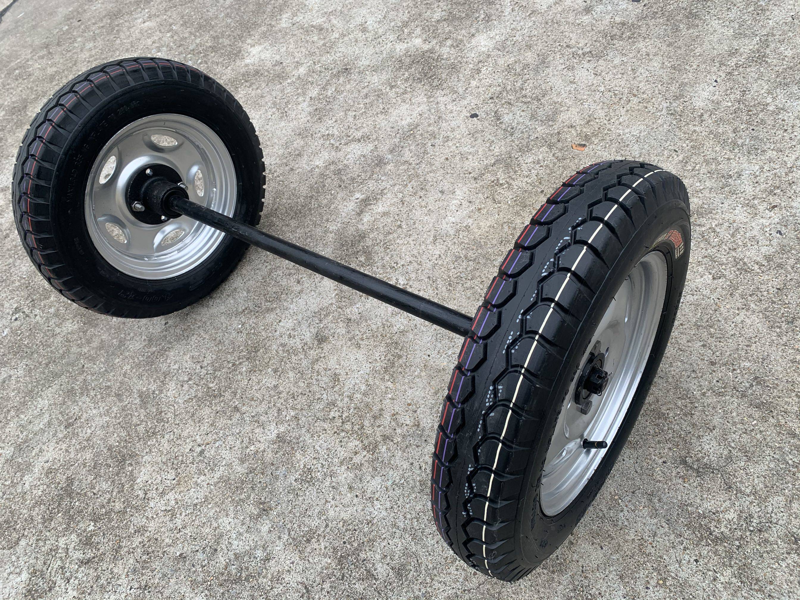 20寸40012钢丝高速马车轮车轮三轮车轮子超耐耐磨脚轮