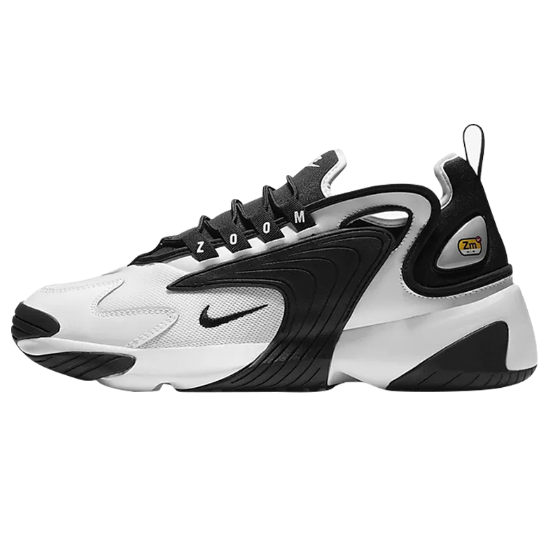 nike/耐克 zoom 2k 黑白熊猫复古男士运动休闲鞋老爹鞋ao0269-101