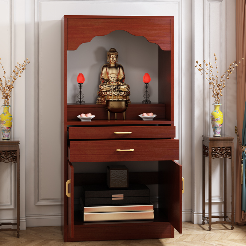 佛龛立柜供桌家用佛柜供台佛台经济型财神爷佛像佛柜