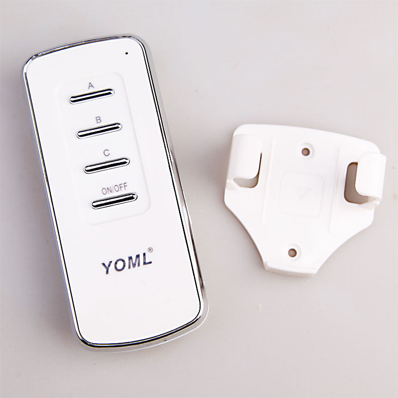 家用无线电源智能遥控开关220伏led一路电灯吸顶灯具摇控器装置