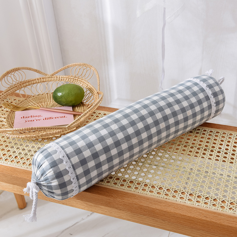 圆柱颈椎荞麦枕圆枕头修复睡觉专用睡眠糖果枕头