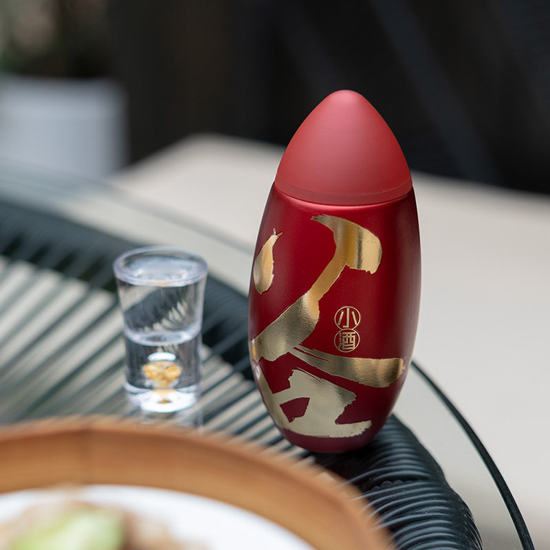 【德国if获奖产品】谷小酒红米粒45度浓香型白酒100ml单瓶装大曲
