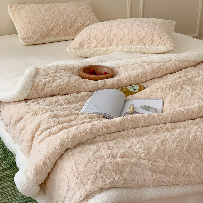 毛毯被子加厚保暖法莱绒羊羔秋冬季盖毯珊瑚瑚绒休闲毯