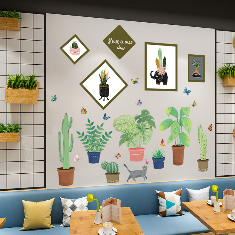 墙贴ins宿舍床头墙面装饰贴纸遮挡墙壁贴画墙贴