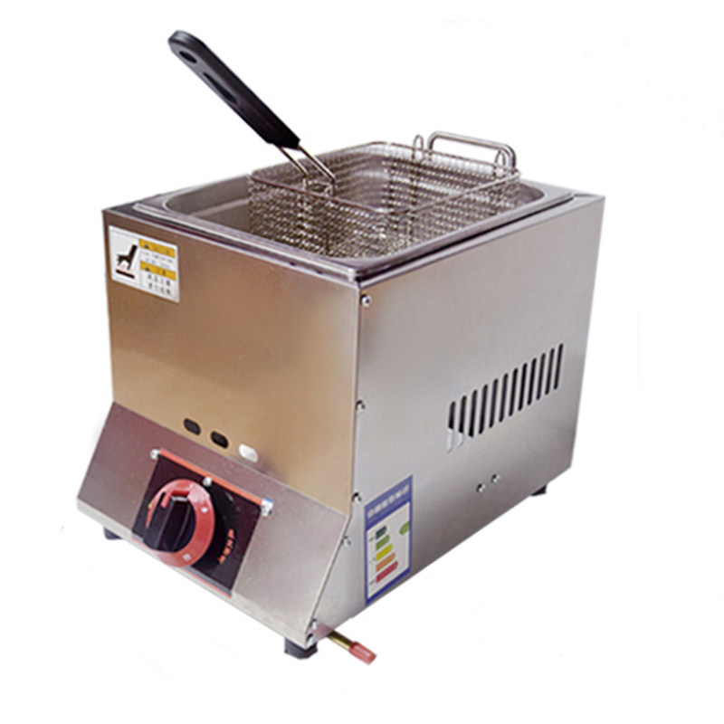 燃气油炸锅商用摆摊煤气电热炸串关东机器液化气商用炸锅