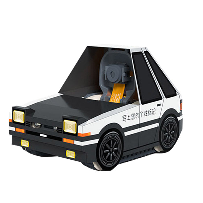 下山传说ae86限量手绘探险装甲纸艺手工diy其他类型纸模