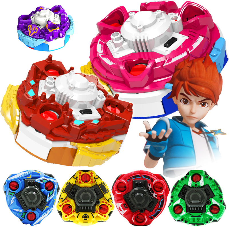 爱动圣戒飞陀持久智能遥控电动旋转战斗陀螺玩具陀螺