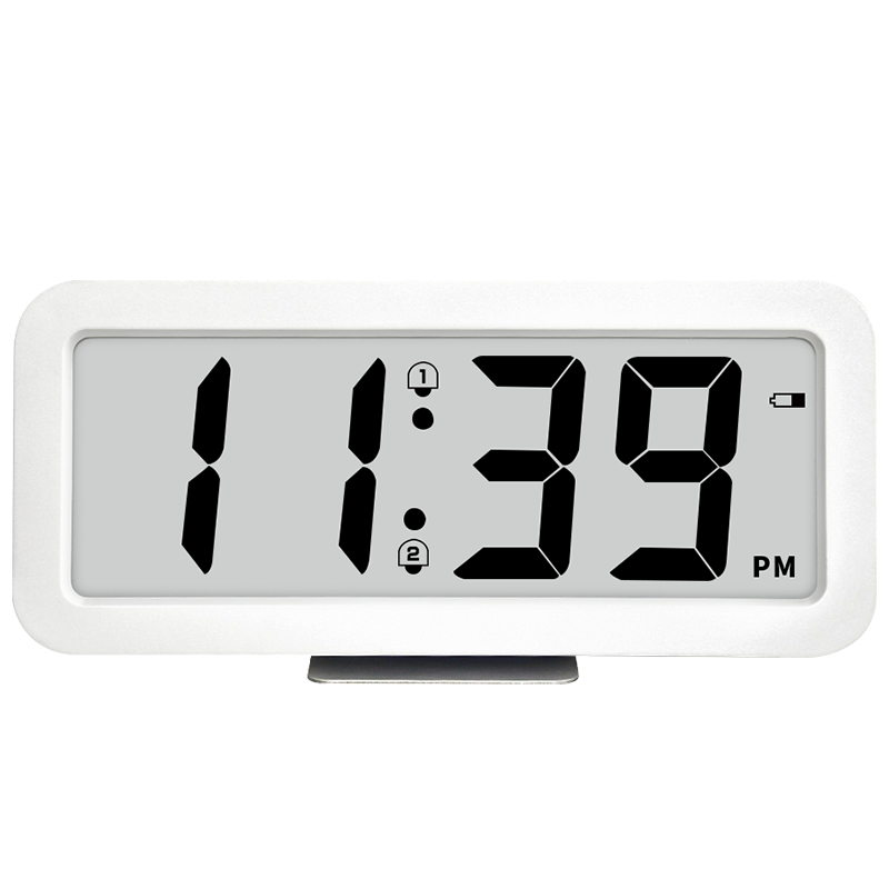 简约家用小闹钟大屏幕数字日式电子电子钟钟表挂钟台钟