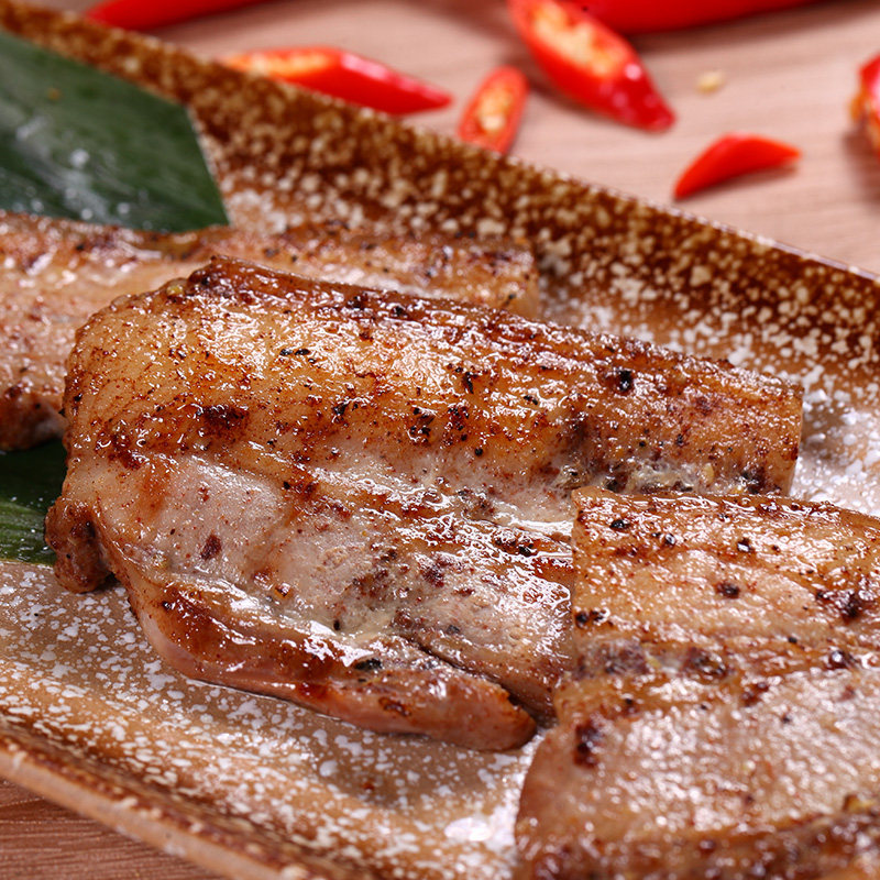 台湾正宗特色菜猪肉五花叉烧下酒酒菜腊肉烤肉其它