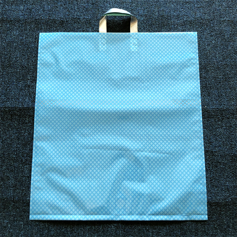 包邮加厚特大60cm手提塑料袋购物包装胶带外贸服装礼品袋