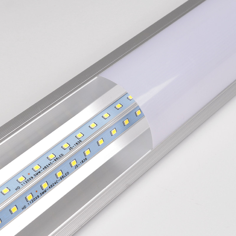 110vled台湾双排灯具超亮白光日光灯节能灯条85265伏智能灯光原智能