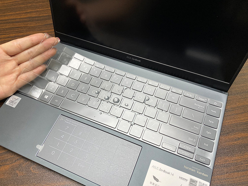 华硕灵耀2020款14寸u4700j笔记本键盘zenbook高清护眼笔记本键盘保护