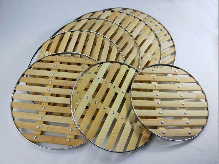 蒸毕厨房竹子蒸架蒸盘器竹蒸片蒸屉蒸格家用餐具笼