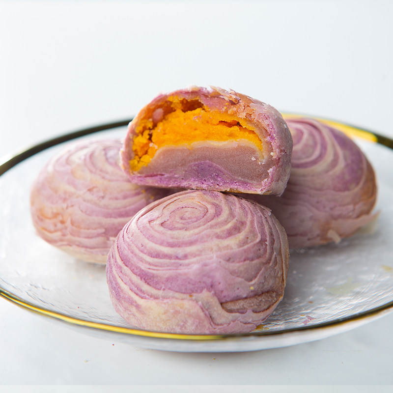 卡萨米亚牡丹酥河南洛阳特产小吃零食美食牡丹饼牡丹鲜花饼礼盒装-mc