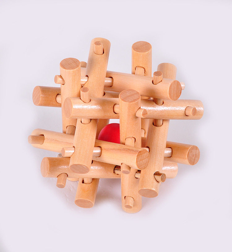 成人十二姐妹木制益智孔明锁鲁班锁解锁解环儿童解锁