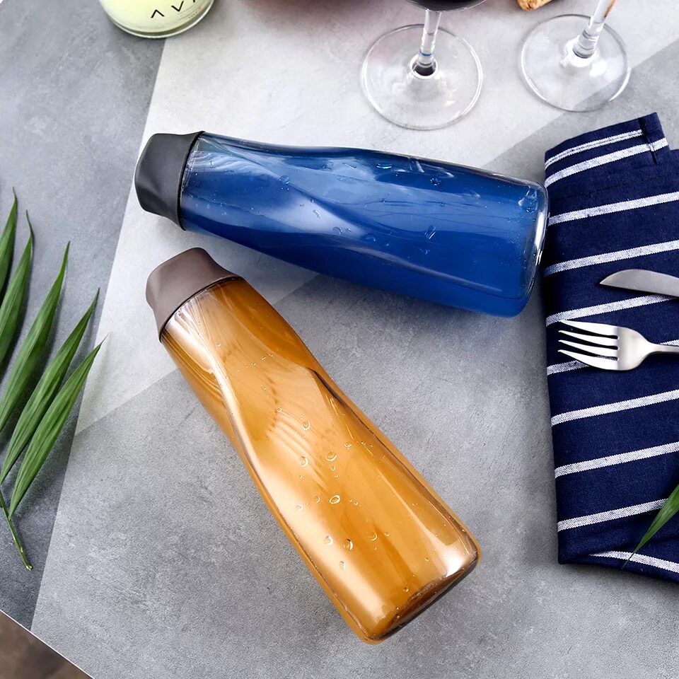 水杯乐扣乐扣塑料便携随手学生简约成人运动个性随手杯