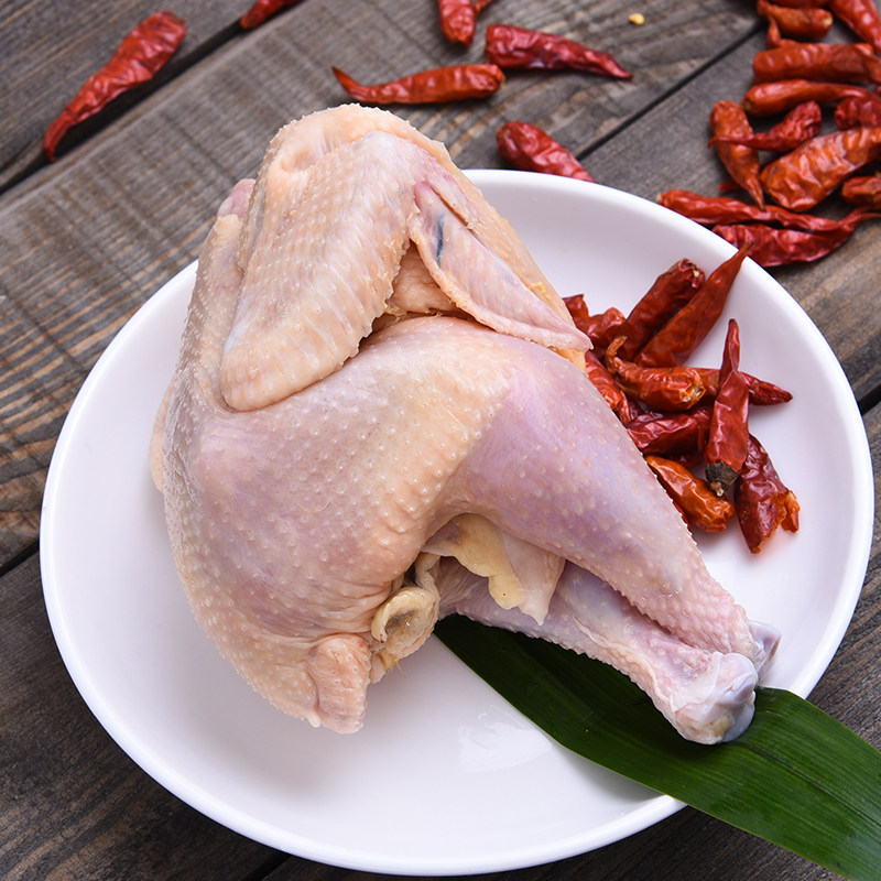 鲜冻童子子鸡1只14斤左右春鸡烧汤红烧均可整鸡