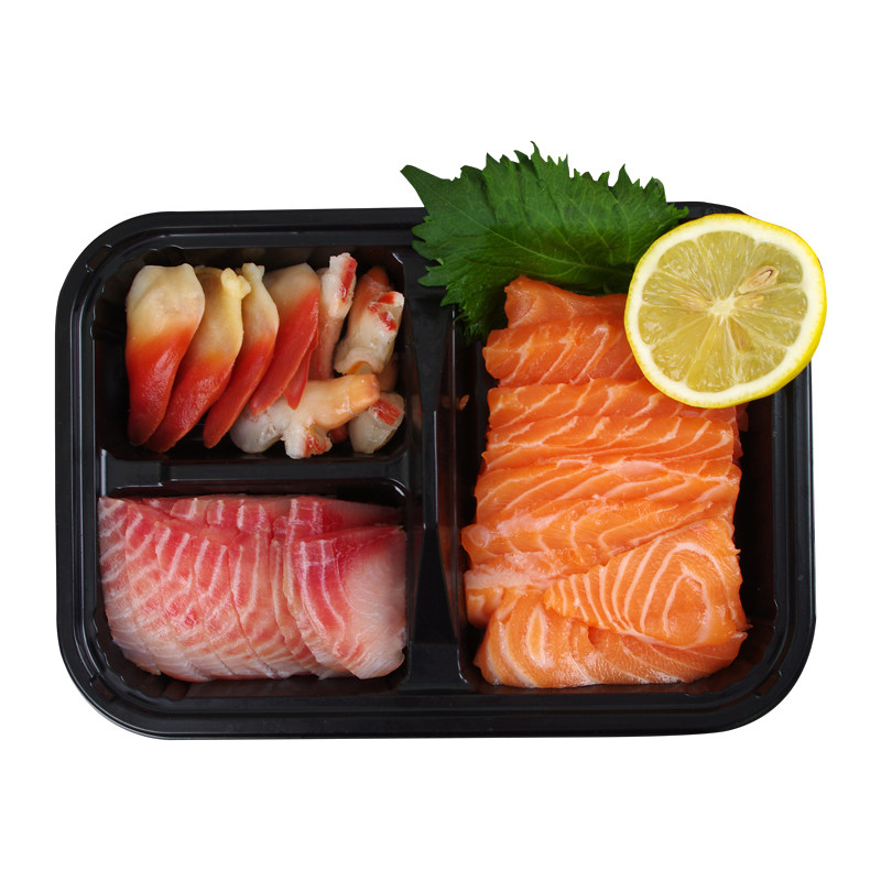 三文鱼海鲜刺身食材拼盘1份顺丰包邮江浙北极三文鱼