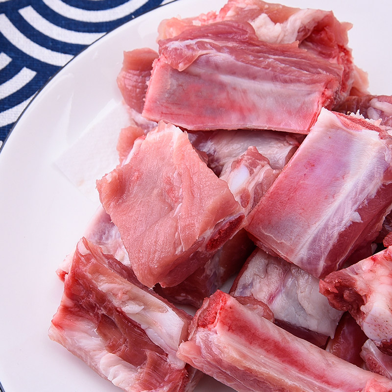 生猪肋排400g新鲜猪肉菜市场鲜汇生鲜超市生猪肉