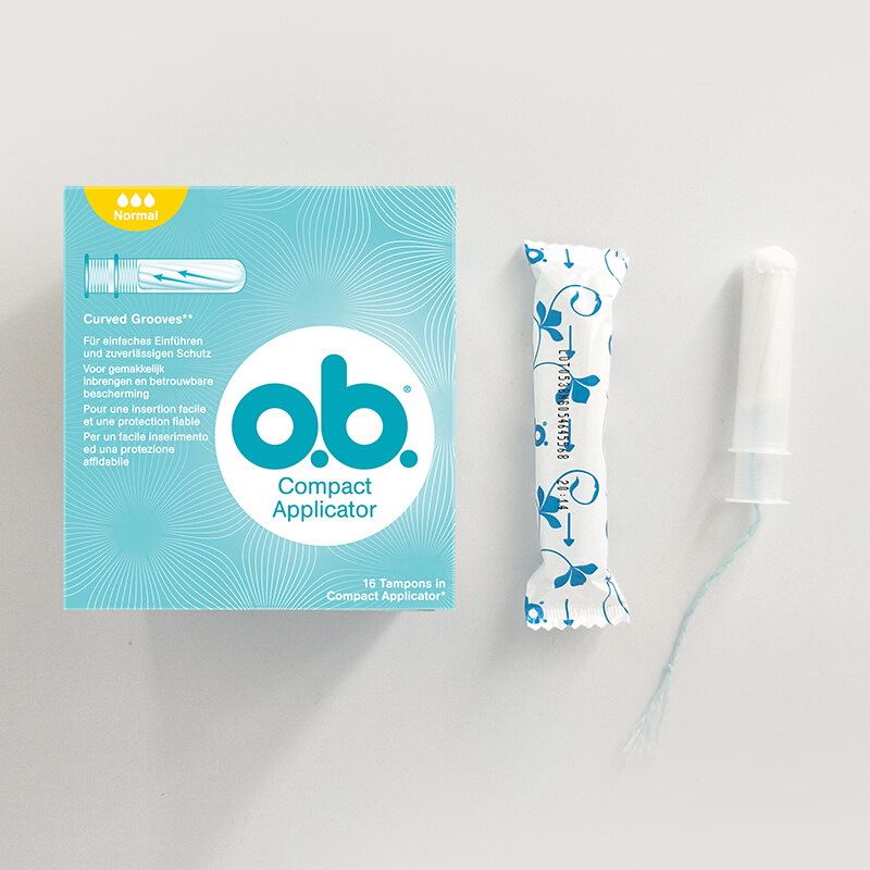 强生ob导管卫生棉条普通型16支月经棉棒内置卫生棉条