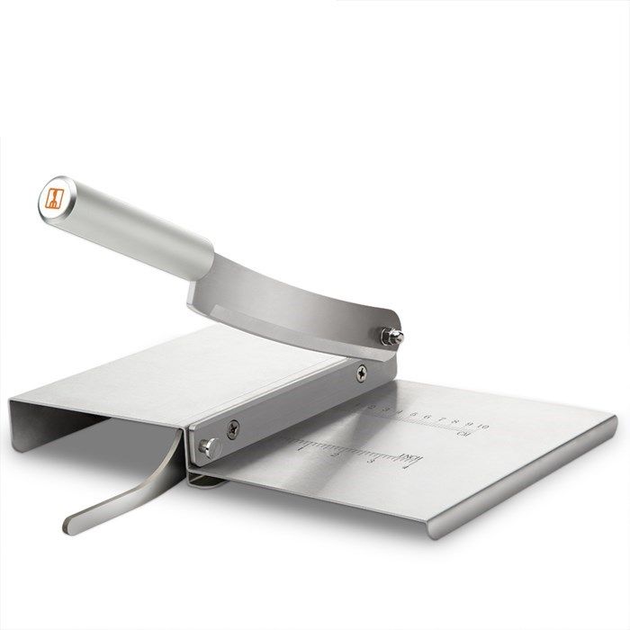 不锈钢切中药材铡刀鹿茸切刀灵芝闸刀人参西洋参切药刀小型扎刀