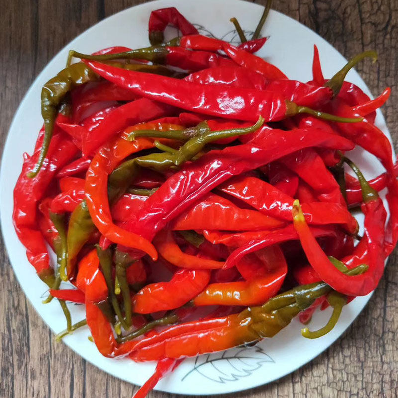 辣子酸辣湖南万辣子开胃下饭湘西农家辣椒坛子腌制