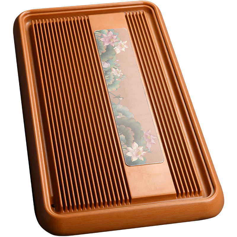 从简电木茶盘德国高端茶具家用轻奢现代小号茶盘