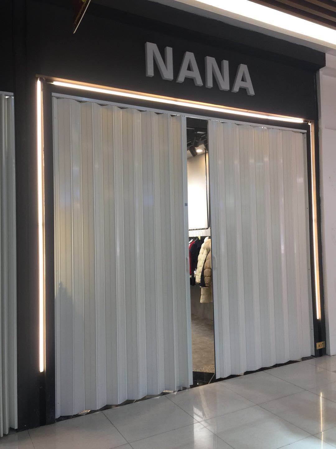 pvc折叠推拉门卫生间厨房移门隔断商铺玻璃玻璃门卧室门