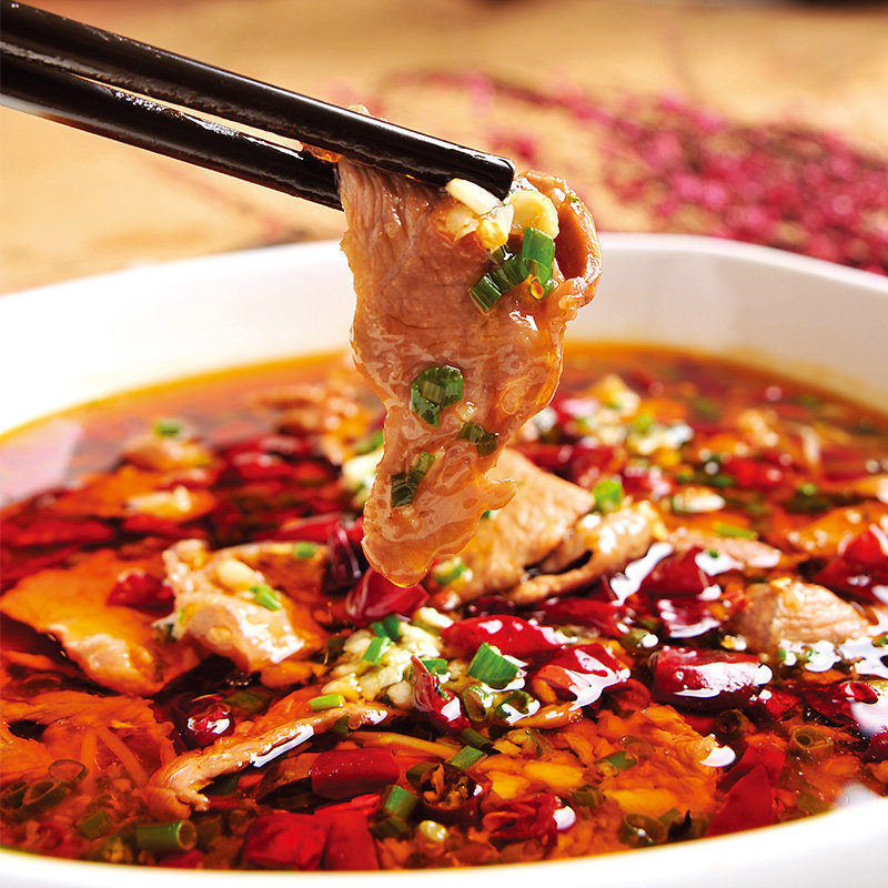 水煮肉片桥头120g3袋重庆风味麻辣川菜毛血旺其它调料