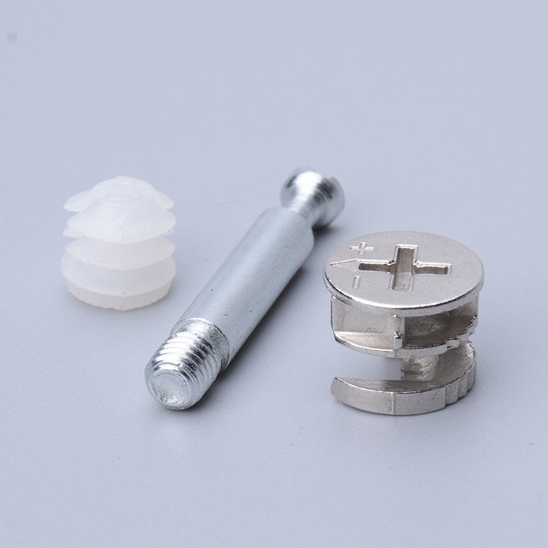 三合一连接偏心轮家具五金组装配件组合螺丝床橱衣柜家具连接件