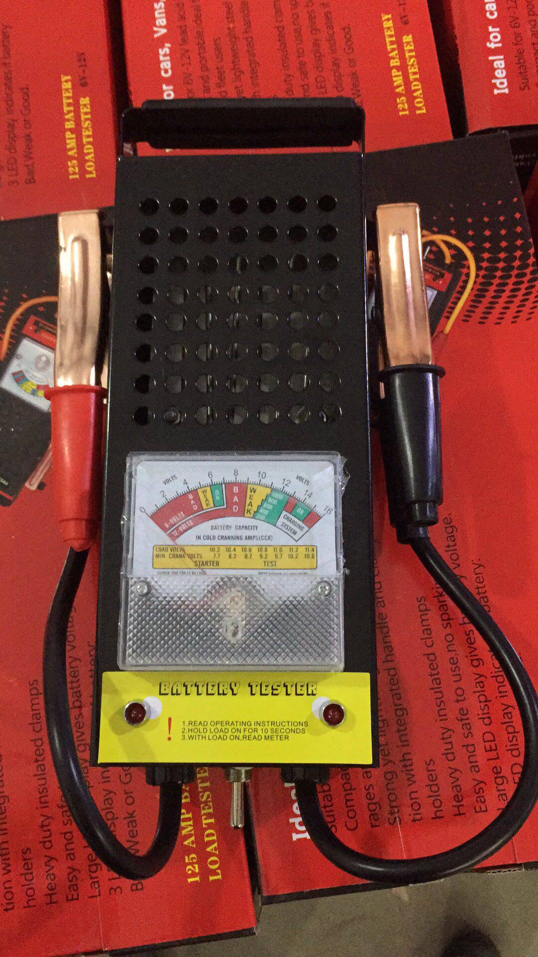 汽车蓄电池检测表测电瓶好坏检测仪电瓶车电池容量其它仪表仪器