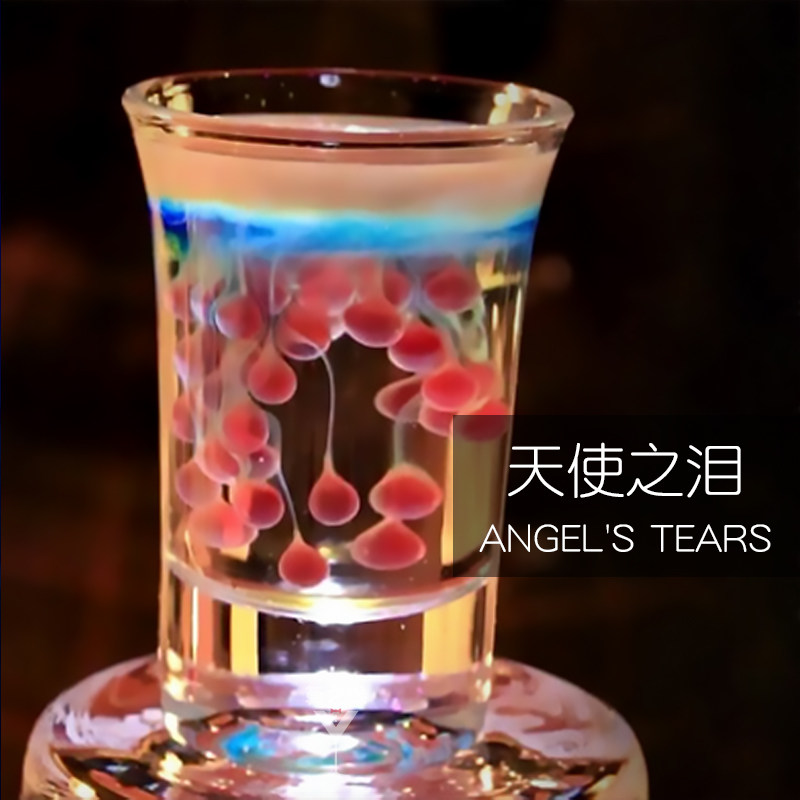 莫之缘天使之泪鸡尾酒组合套装小瓶分装抖音网红diy调酒洋酒包邮