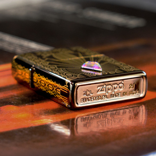 2021年度版 zippo煤油防风打火机 正版 c21 年度机收藏级镶钻限量版
