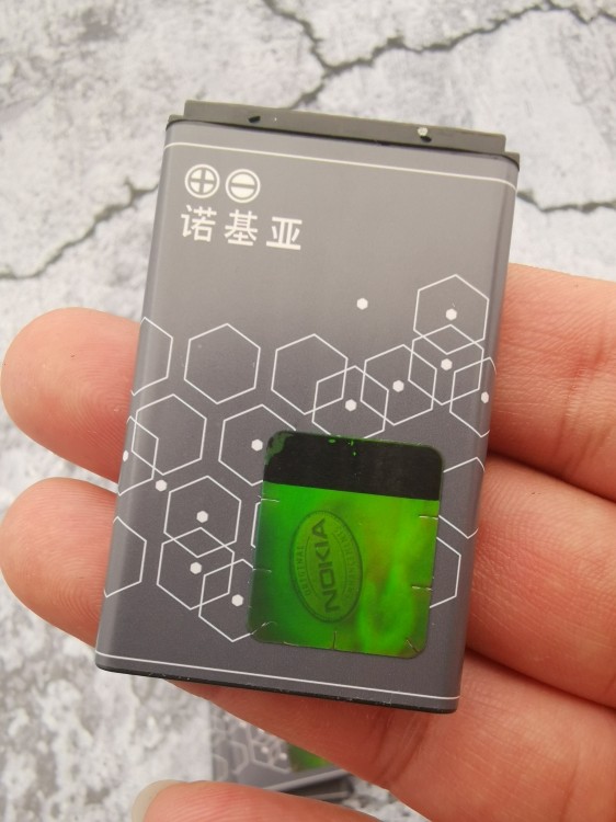 诺基亚bl5c原装库存电池1100毫安全新未用n706681通用手机电池