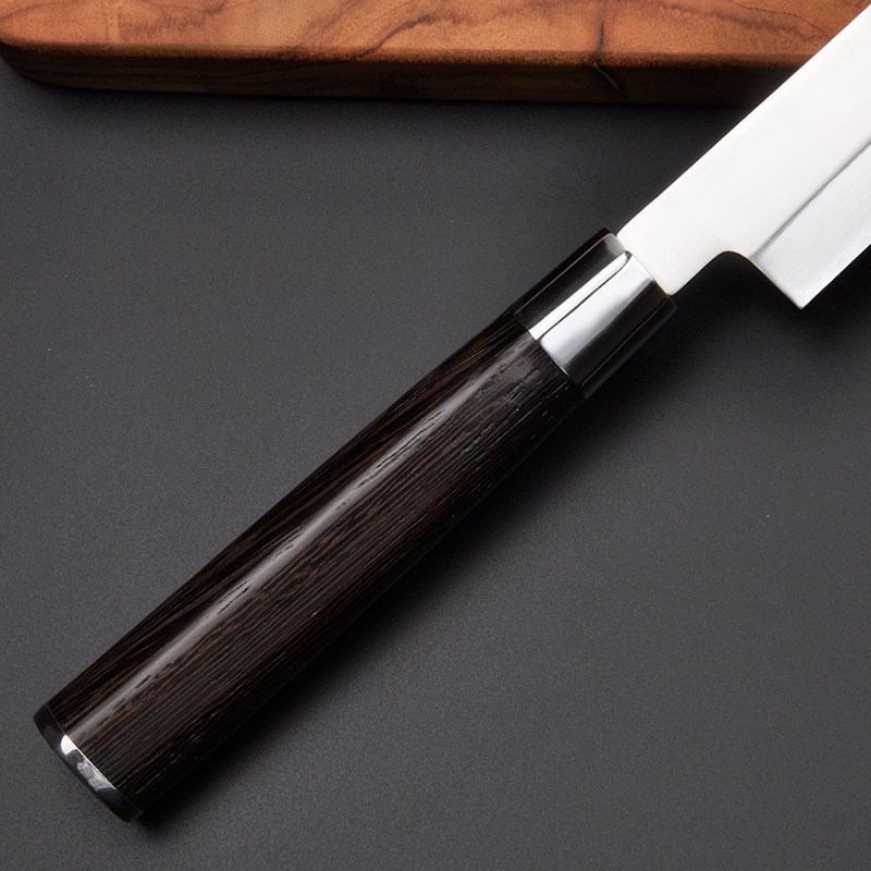 德国进口1.4116钢刺身刀日式鱼生刀专用刀专业三文鱼刀切生鱼片刀